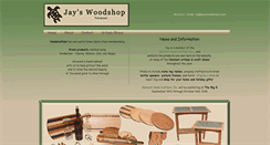Desktop Screenshot of jayswoodshopvt.com